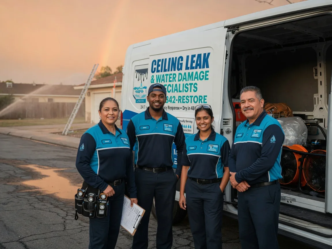 Ceiling Leak Cleanup company in Weesatche, TX